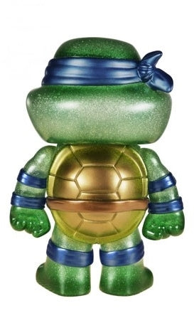 Funko Hikari: Teenage Mutant Ninja Turtles Leonardo Clear Glitter Premium Vinyl Figure
