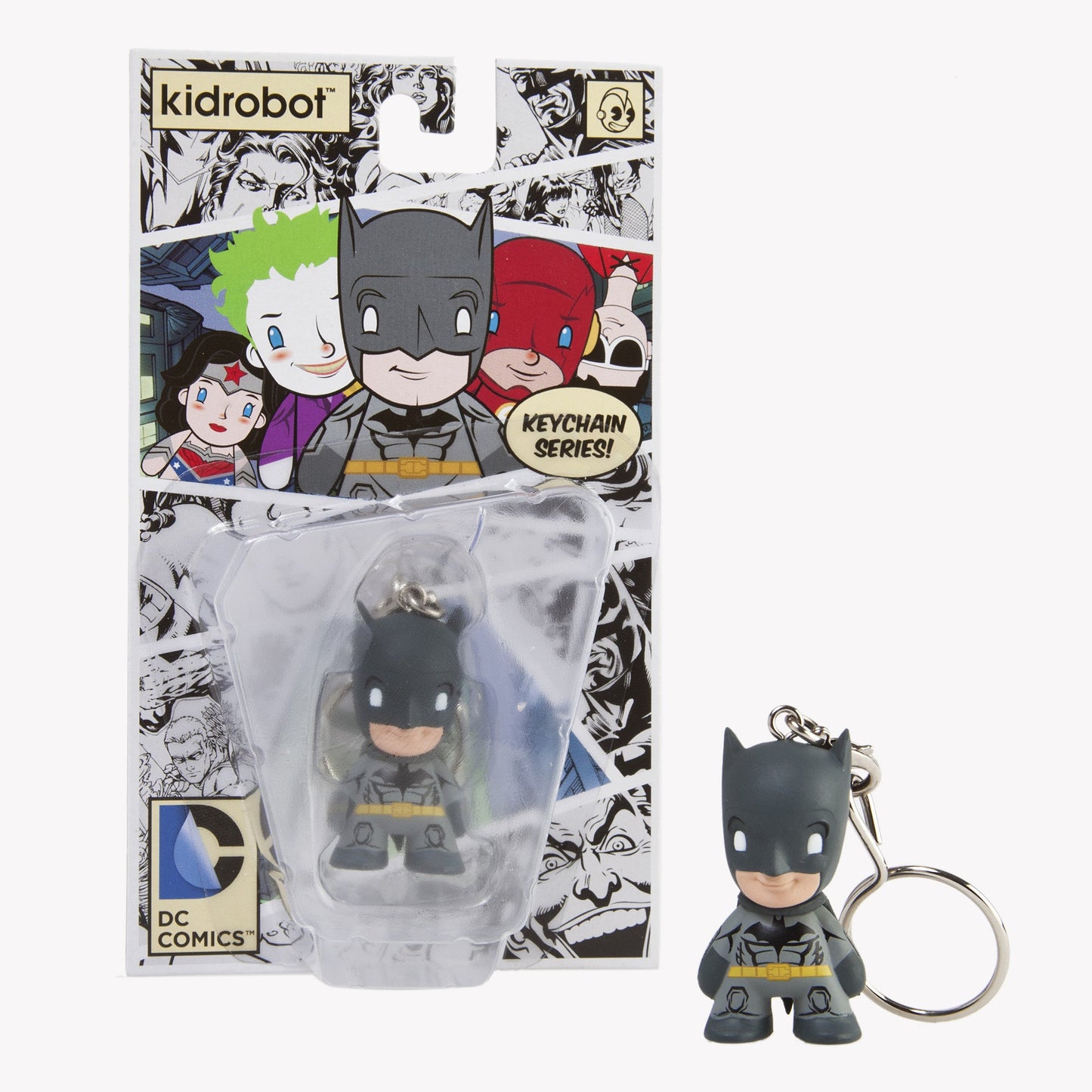Kidrobot x DC Comics Keychain Series - Batman