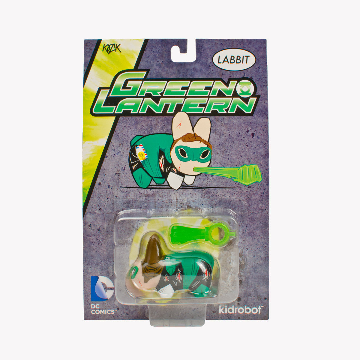 Kidrobot x DC Universe Green Lantern Labbit Vinyl Figure