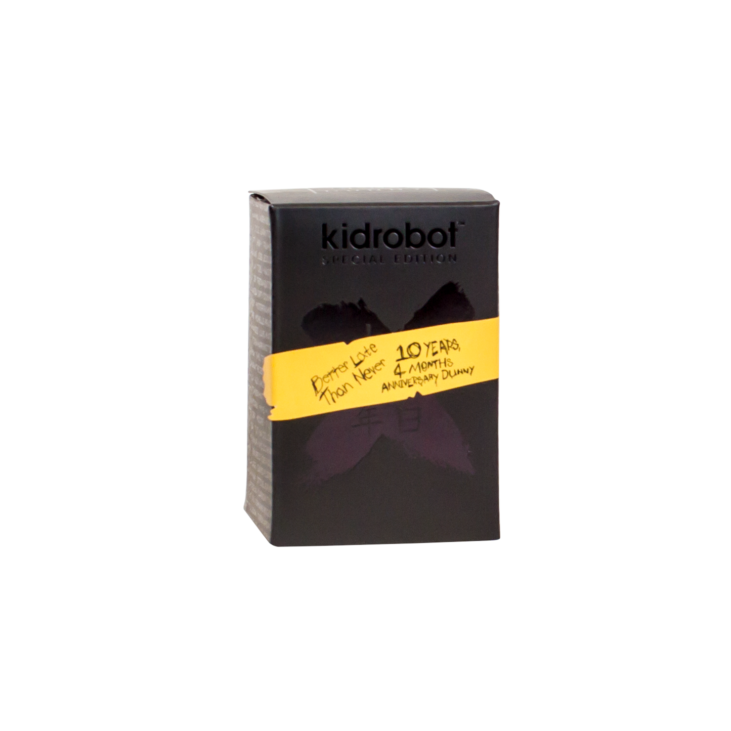 Kidrobot Dunny 10th Anniversary Black 3-inch Vinyl Figure