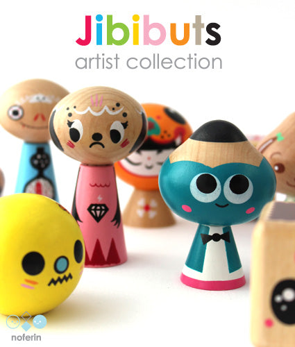 Jibibuts Artist Series : Wooden Figure Blind Box