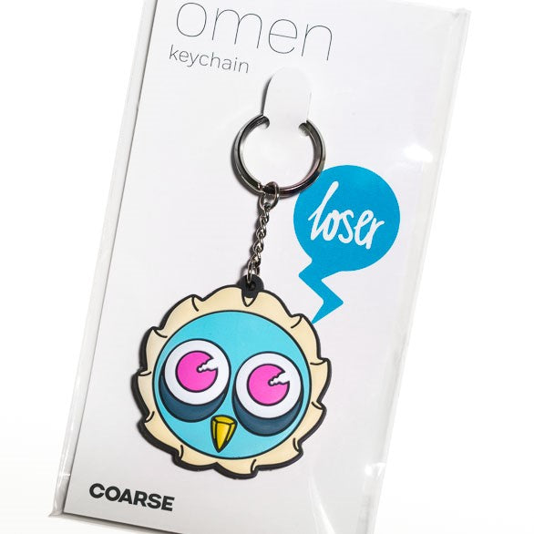 Coarse Omen Keychain : Loser