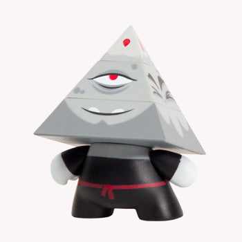 Kidrobot Pyramidun Dunny Gray 3-inch Vinyl Figure
