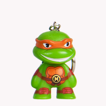Kidrobot x Teenage Mutant Ninja Turtles Keychain Series - Michelangelo