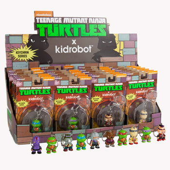 Kidrobot x Teenage Mutant Ninja Turtles Keychain Series - Leonardo